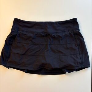 Black Athletic lululemon athletica Skort